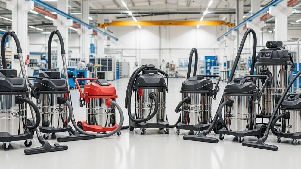 Design and manufacture of industrial vacuum cleaner in Isfahan