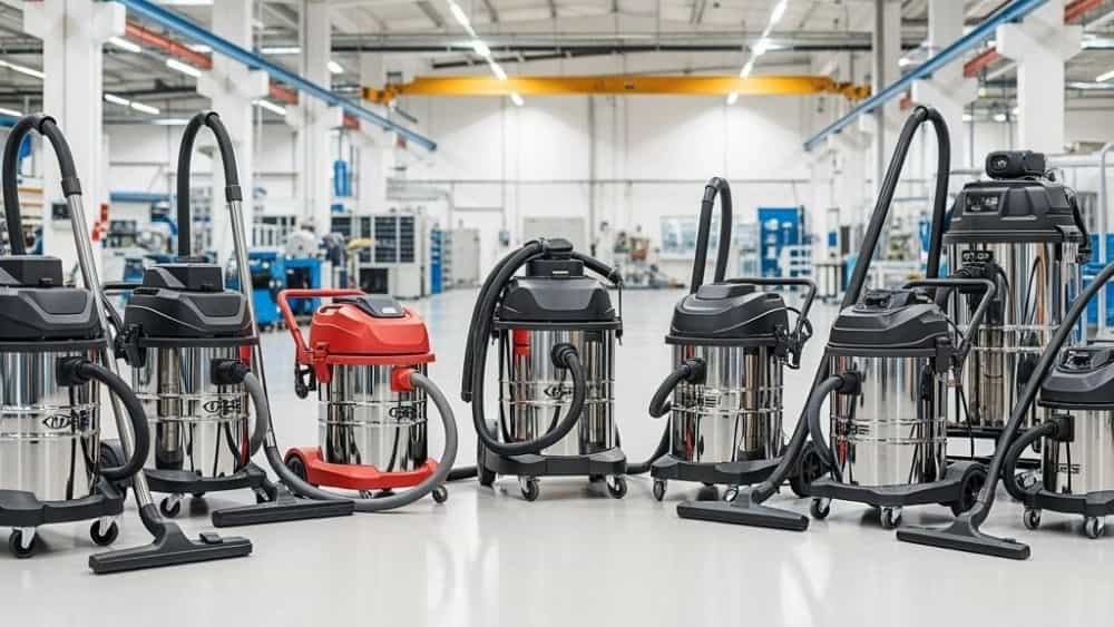 Design and manufacture of industrial vacuum cleaner in Isfahan